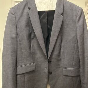 Women’s grey/gingham Hugo boss Blazer